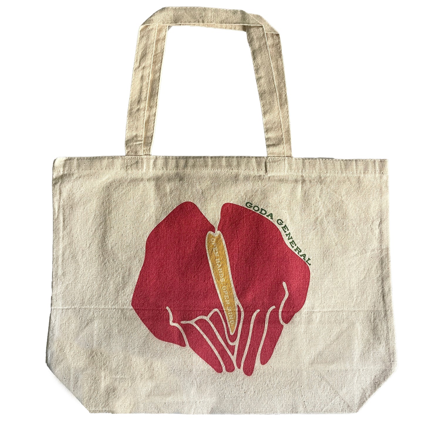 Anthurium Canvas Tote