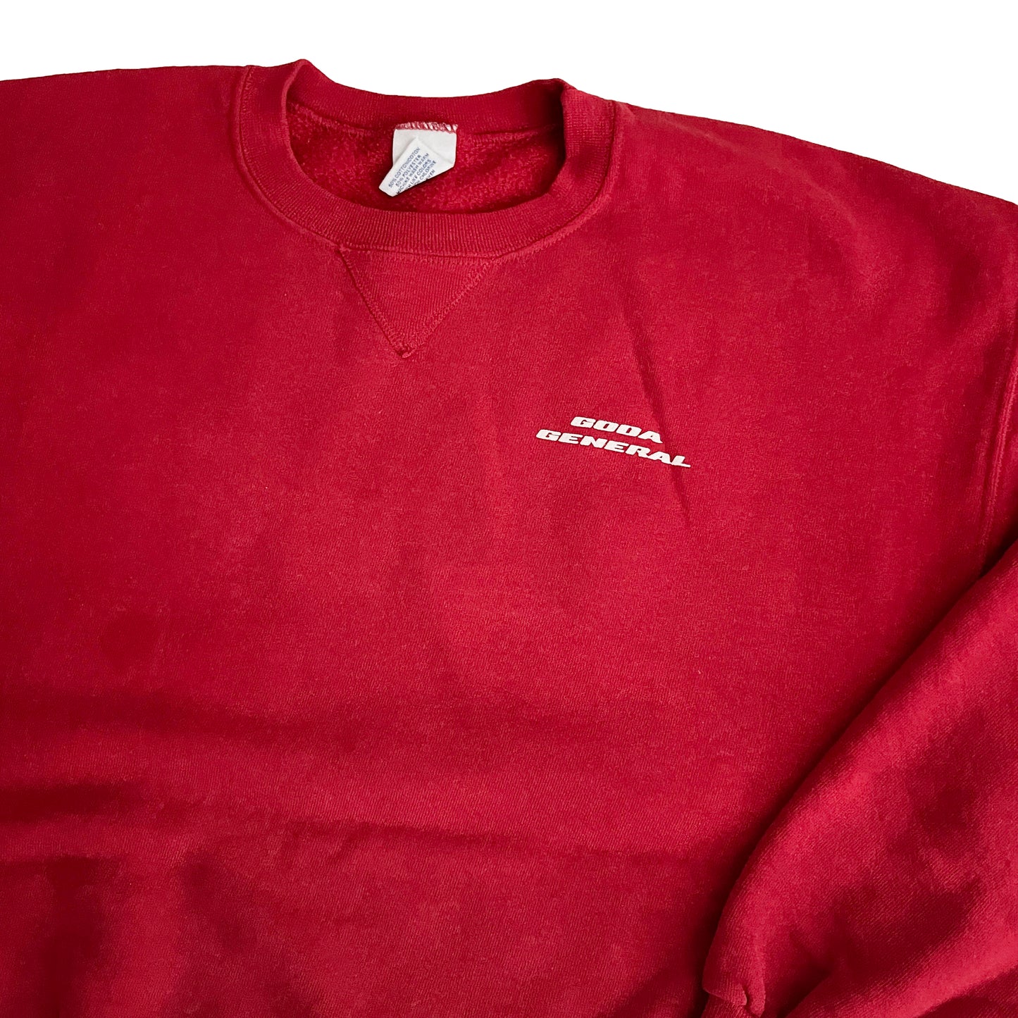 Vintage 90s Red Apple Russell Surf Logo Crewneck sz L/XL