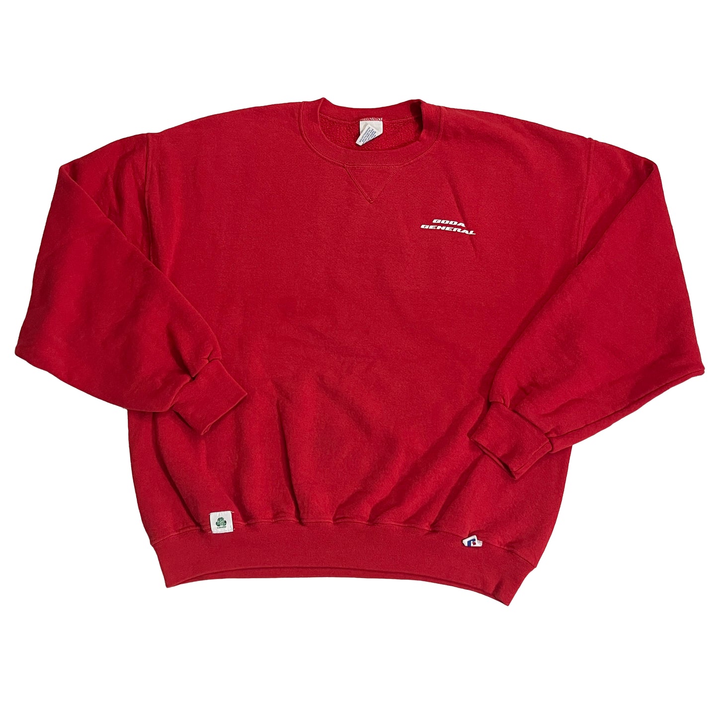Vintage 90s Red Apple Russell Surf Logo Crewneck sz L/XL