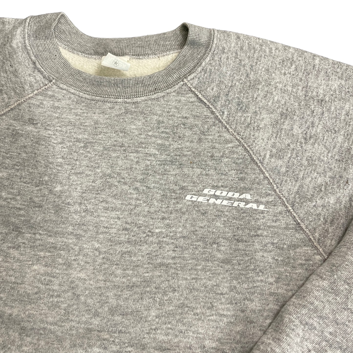 Vintage 90s Dark Heather Grey Surf Logo Crewneck sz S/M