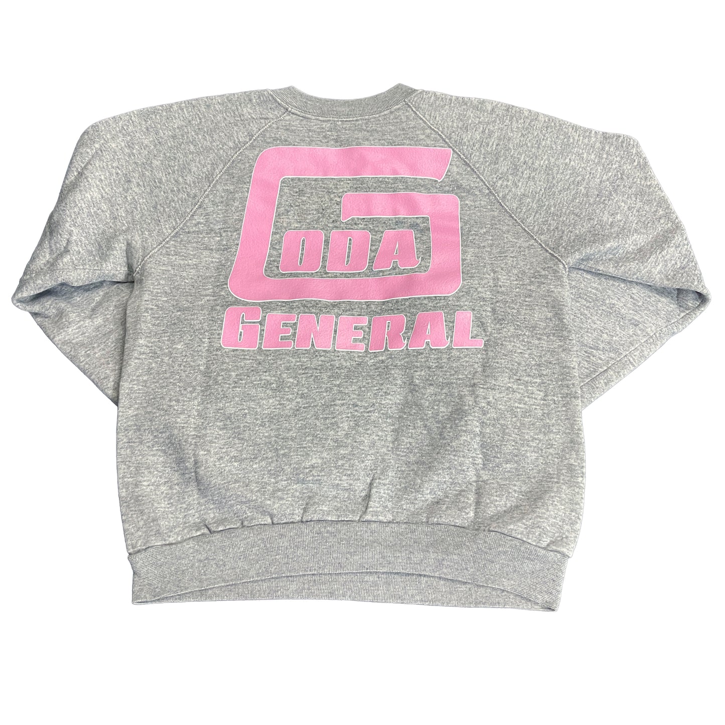 Vintage 90s Dark Heather Grey Surf Logo Crewneck sz S/M