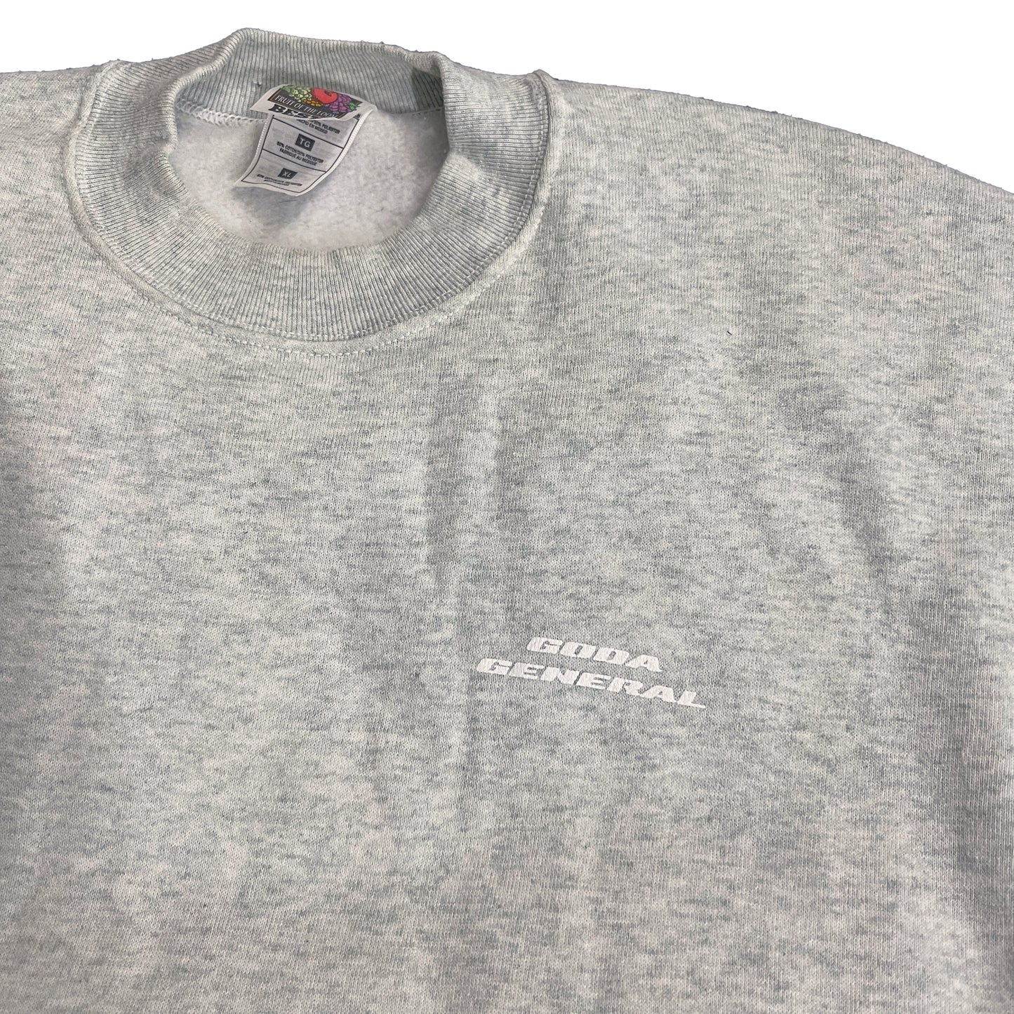 Vintage Heather Grey Surf Logo Crewneck sz L