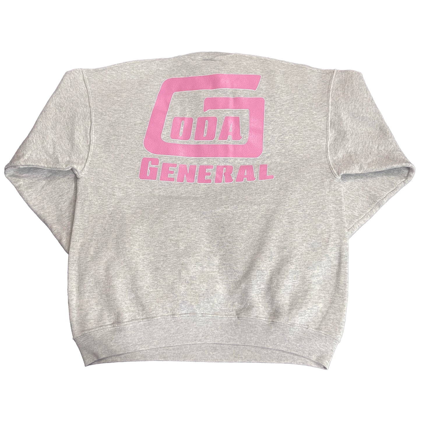 Vintage Heather Grey Surf Logo Crewneck sz L