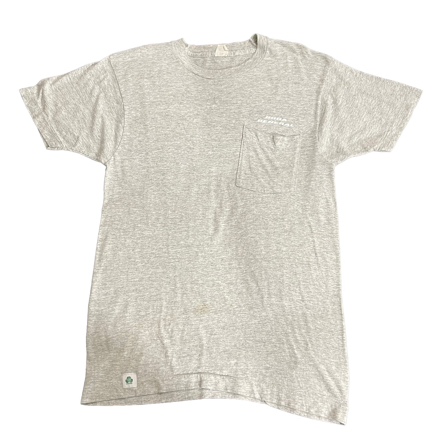 Vintage Heather Grey Surf Logo Pocket T-Shirt sz XS/S