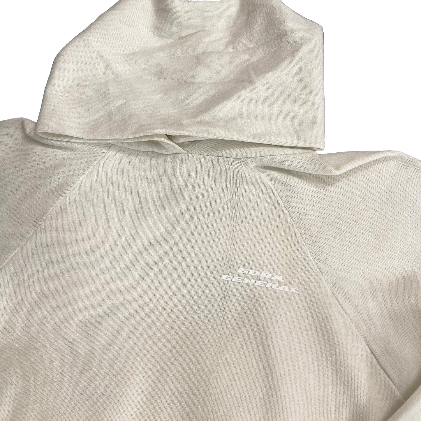 Vintage 90s White Surf Logo Pullover Hoodie sz M/L
