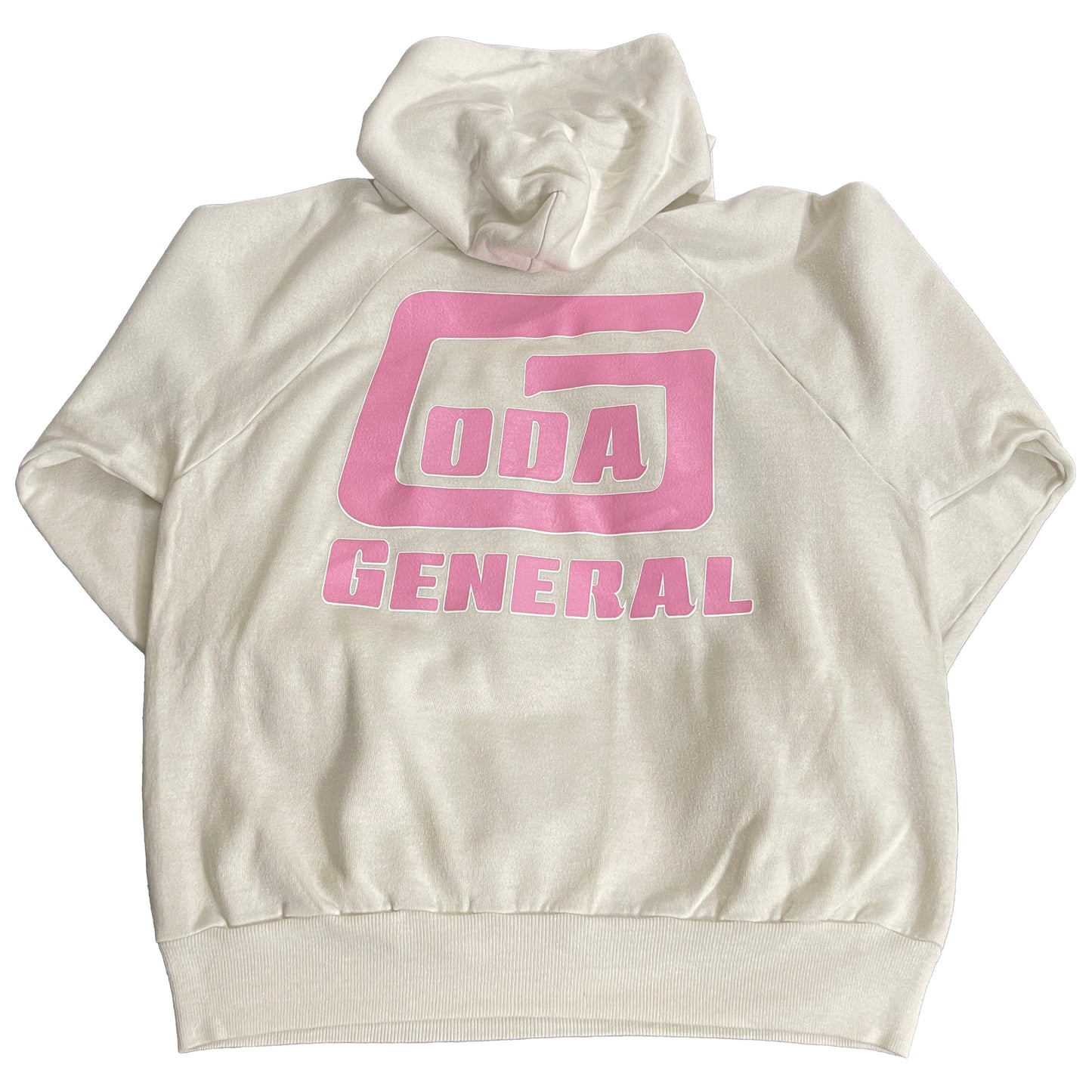 Vintage 90s White Surf Logo Pullover Hoodie sz M/L
